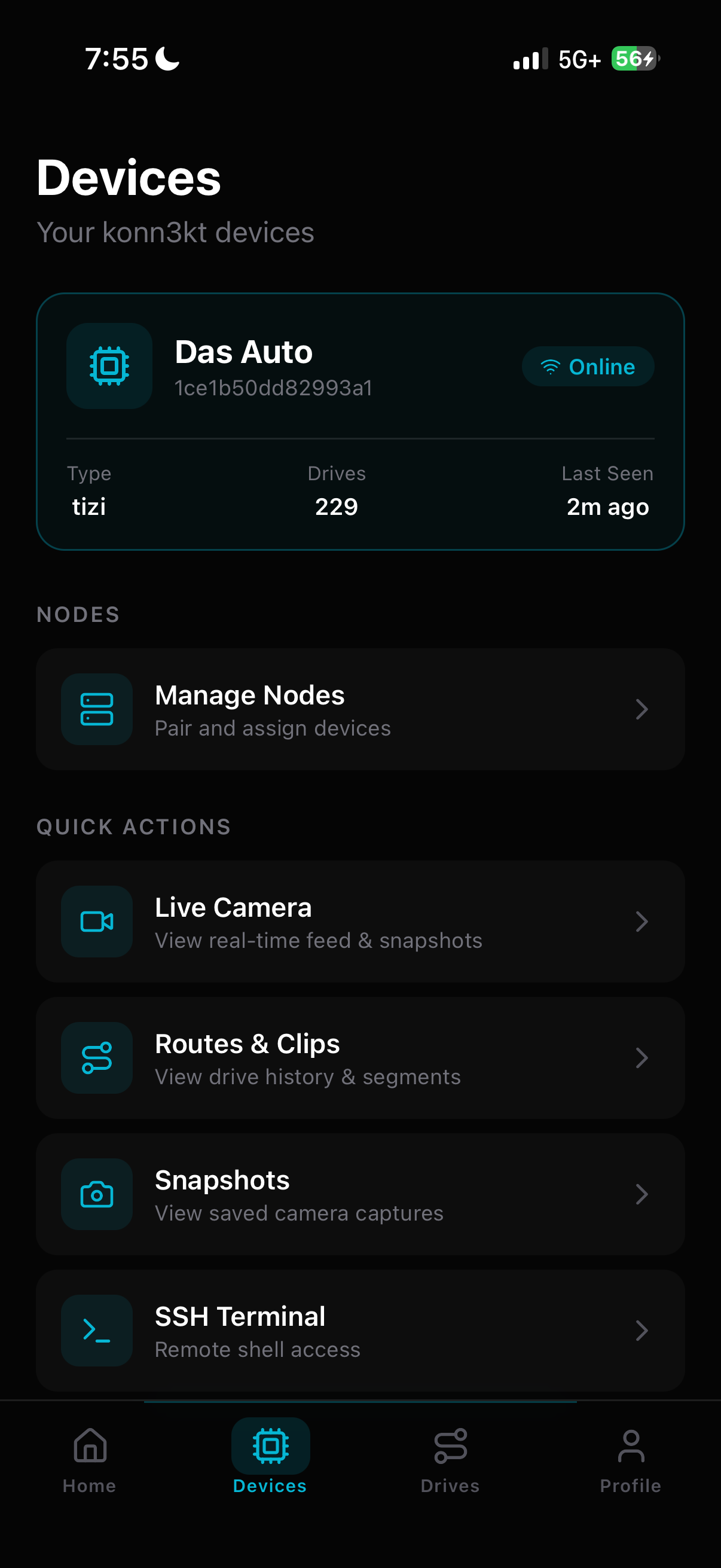 Mobile Devices View Top
