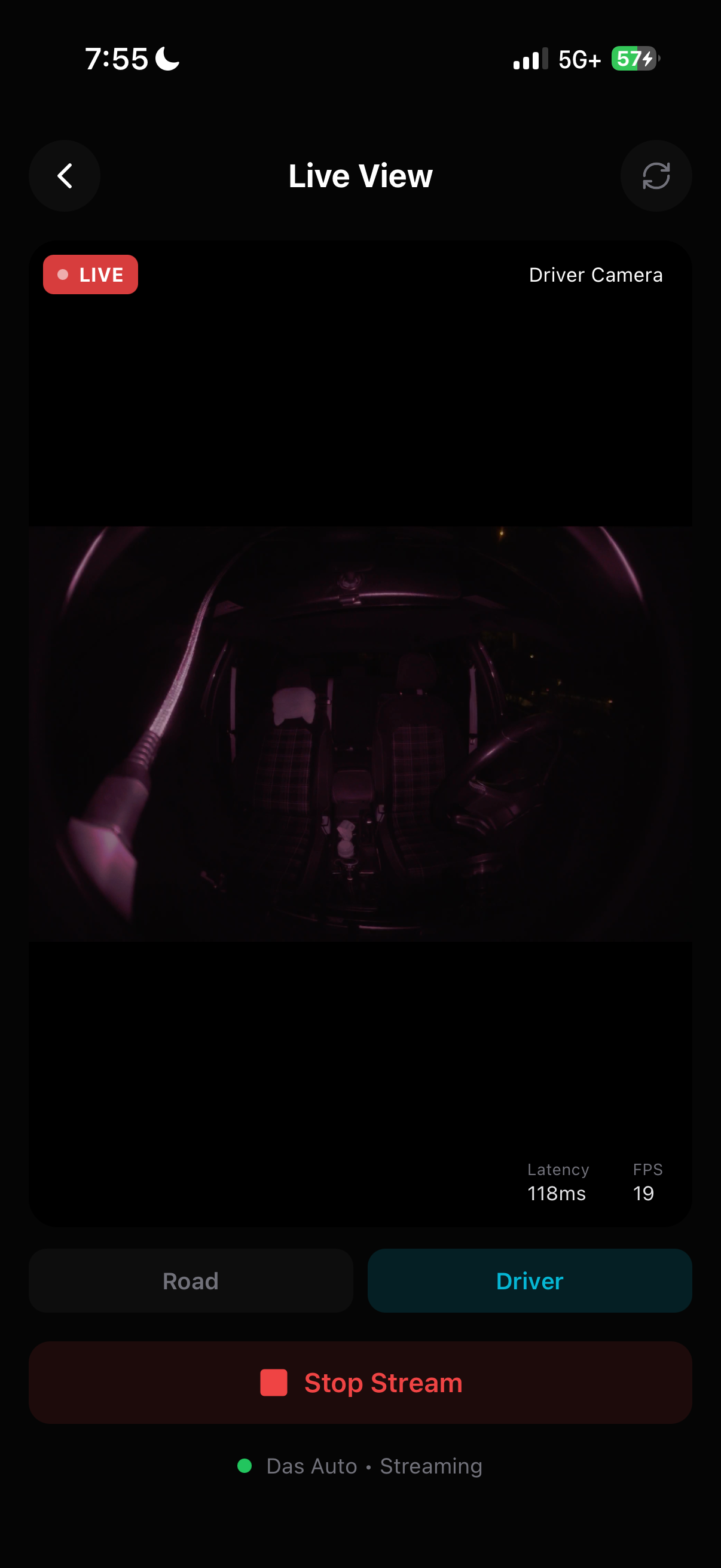 Mobile Live View Active