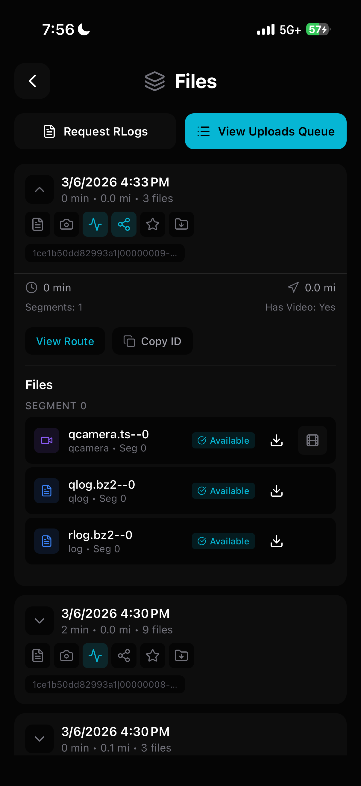 Mobile Files View