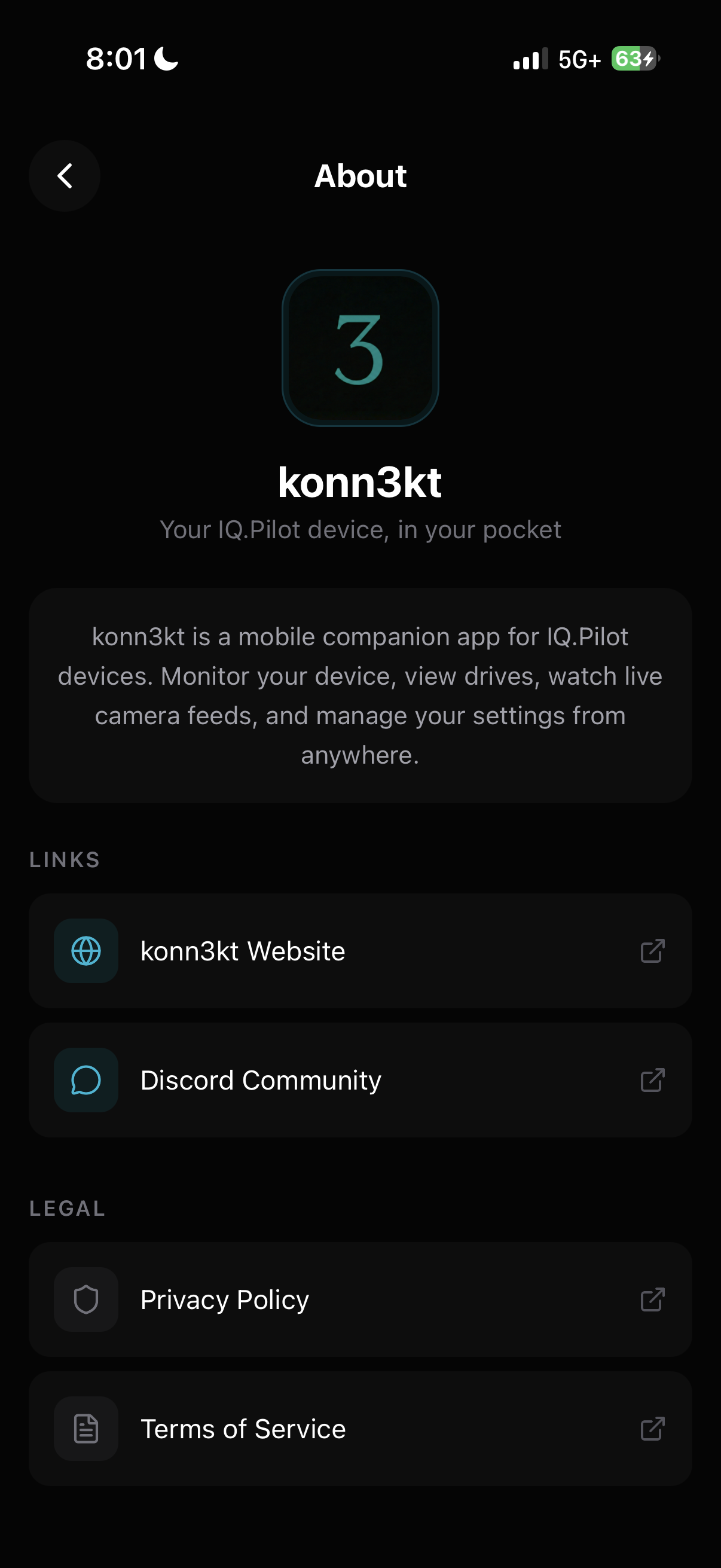 Mobile About App
