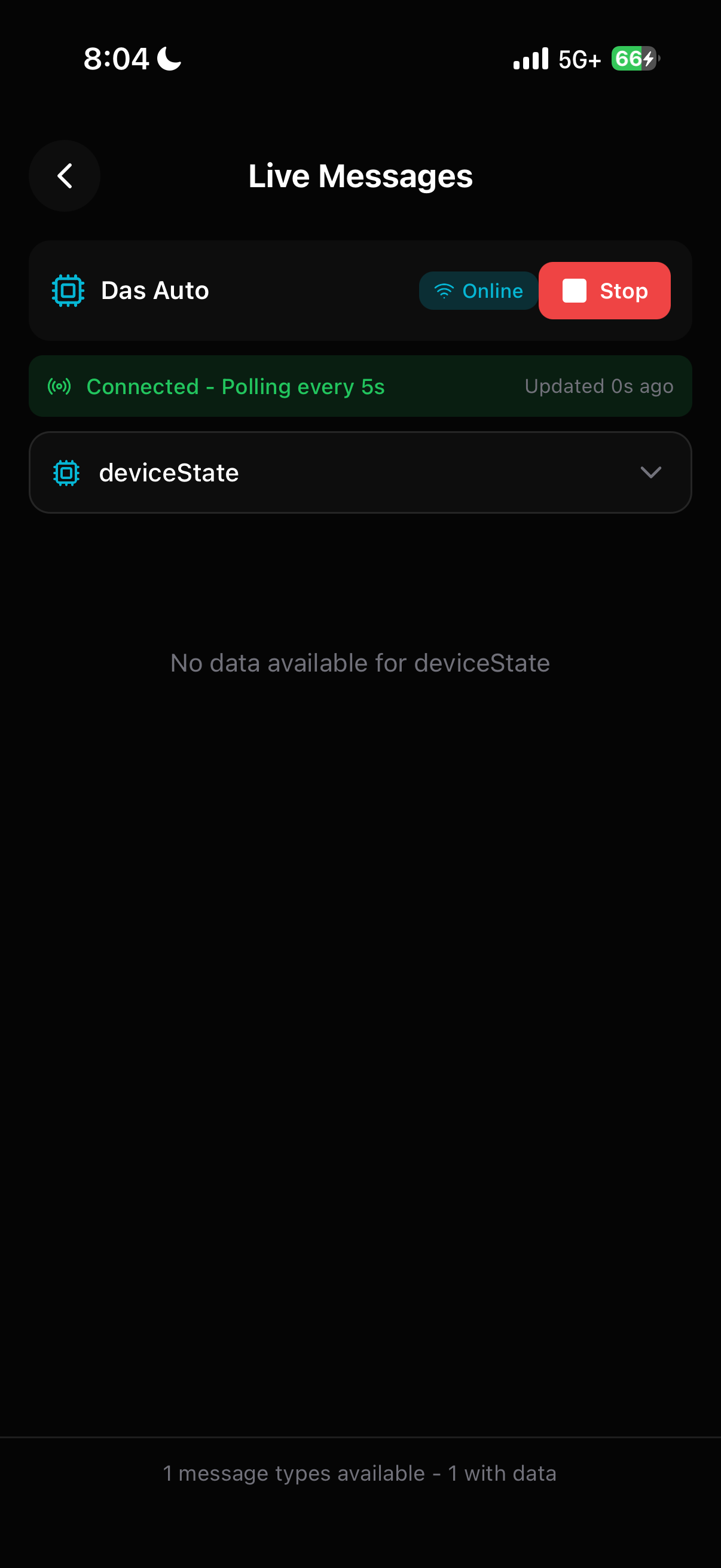 Mobile Live Messages