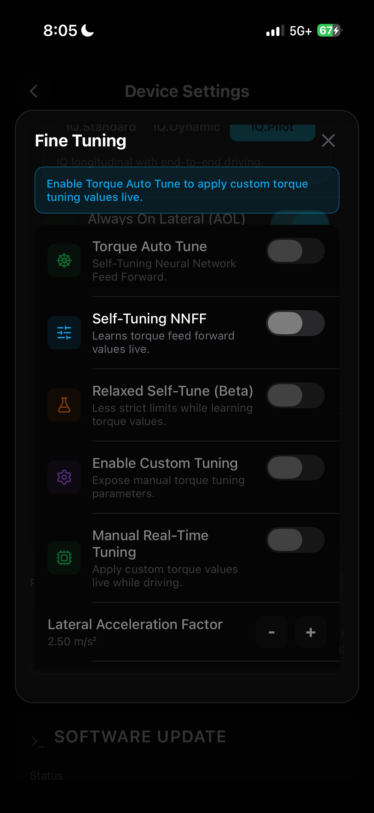 Mobile Always On Lateral
